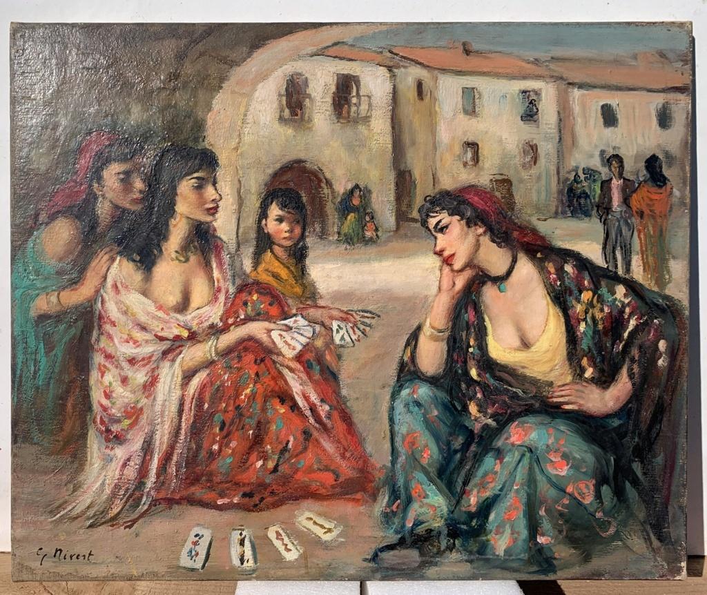 Georgette Nivert (Francese, c.1910) - The Spanish girl.

54x65cm.

Oil on canvas, unframed.

- Work signed on the lower left: “G. Nivert