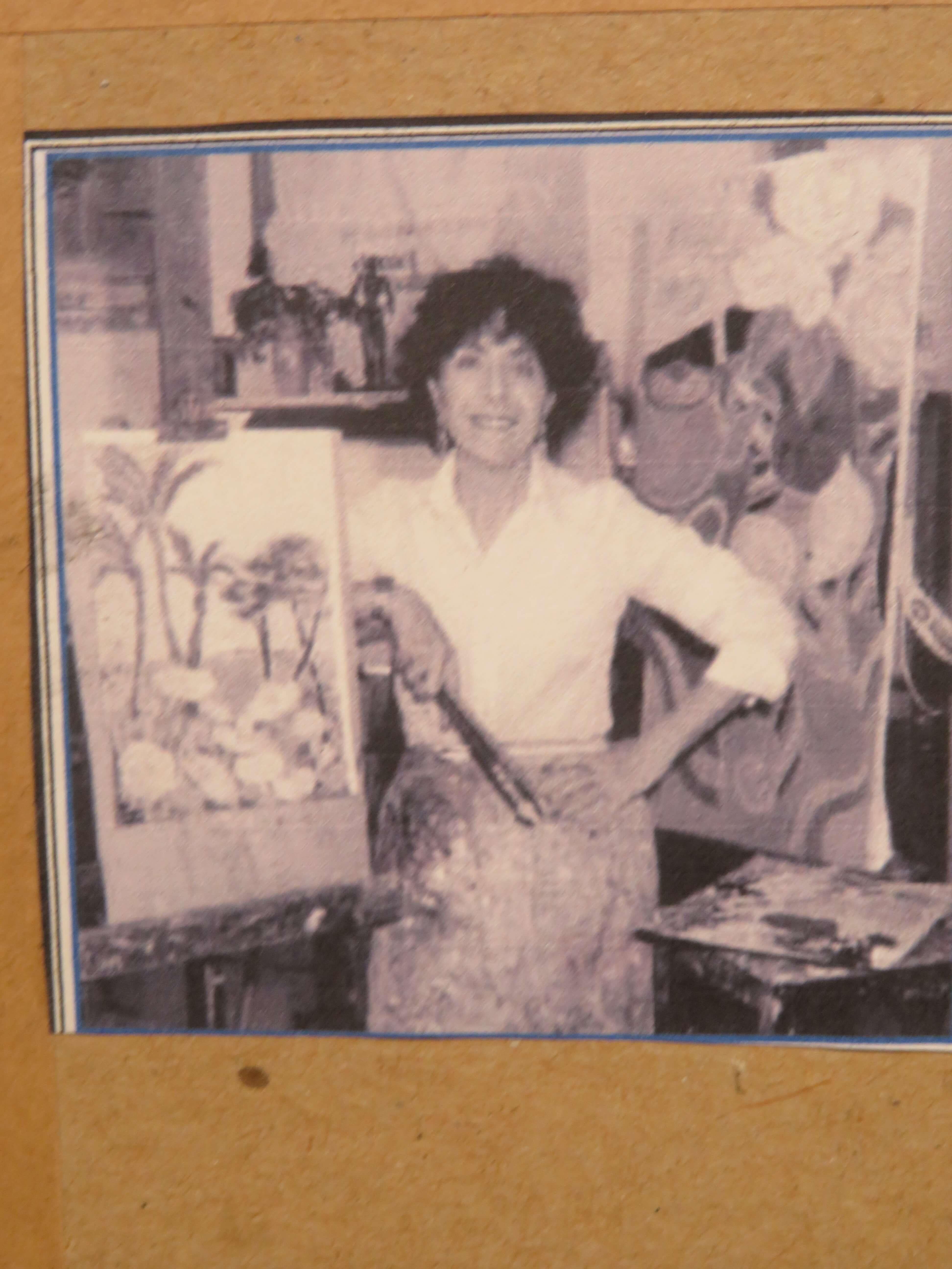 Schöne Französisch Impressonist Modernist Ölgemälde OLIVE GROVES PROVENCE im Angebot 1