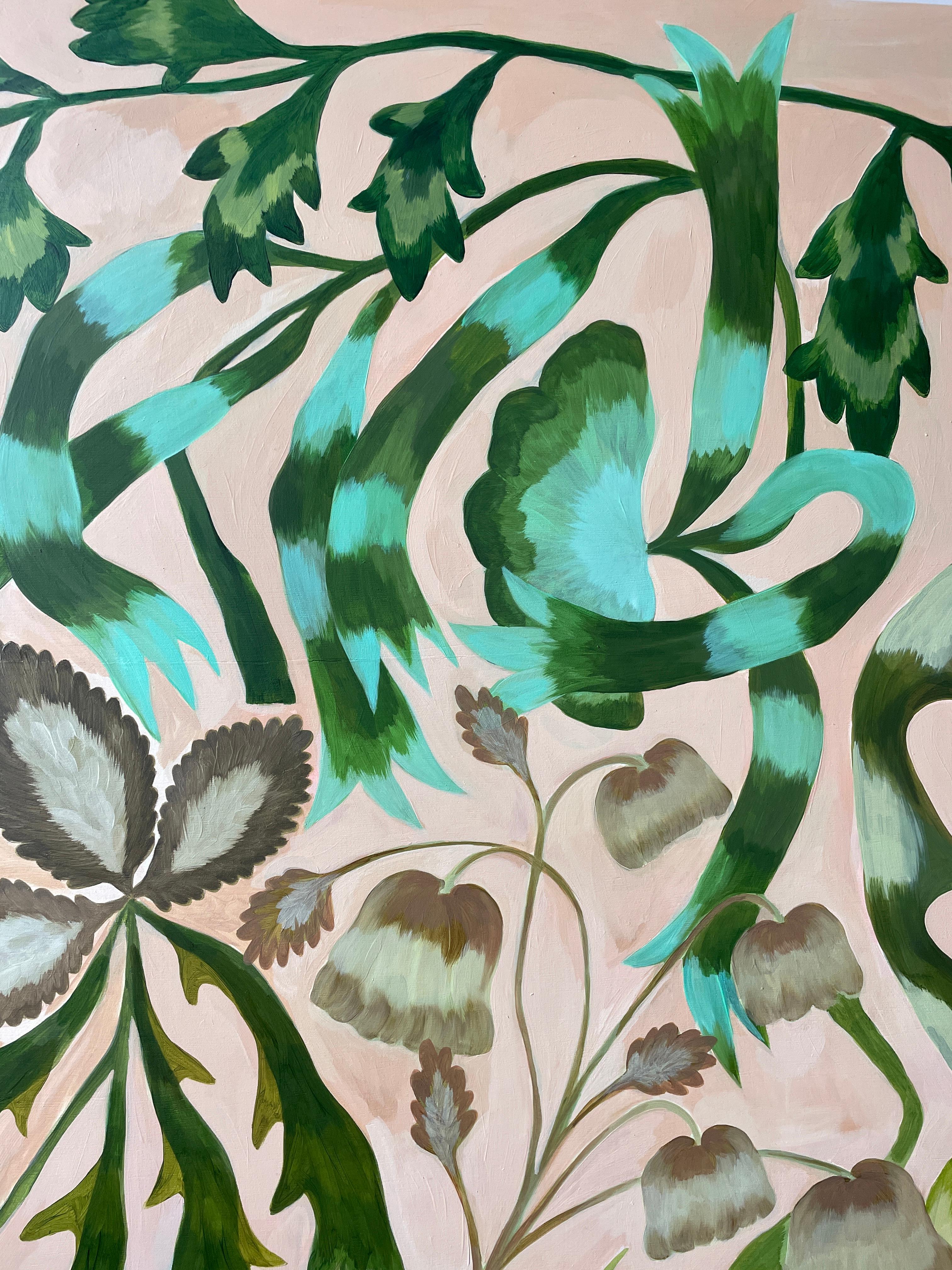 Poesie, Öl auf Karton, 86 x 73 cm, 2021 (Zeitgenössisch), Painting, von Georgia Beaumont