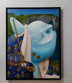 Sunfish King Louis the Fishteenth (framed)