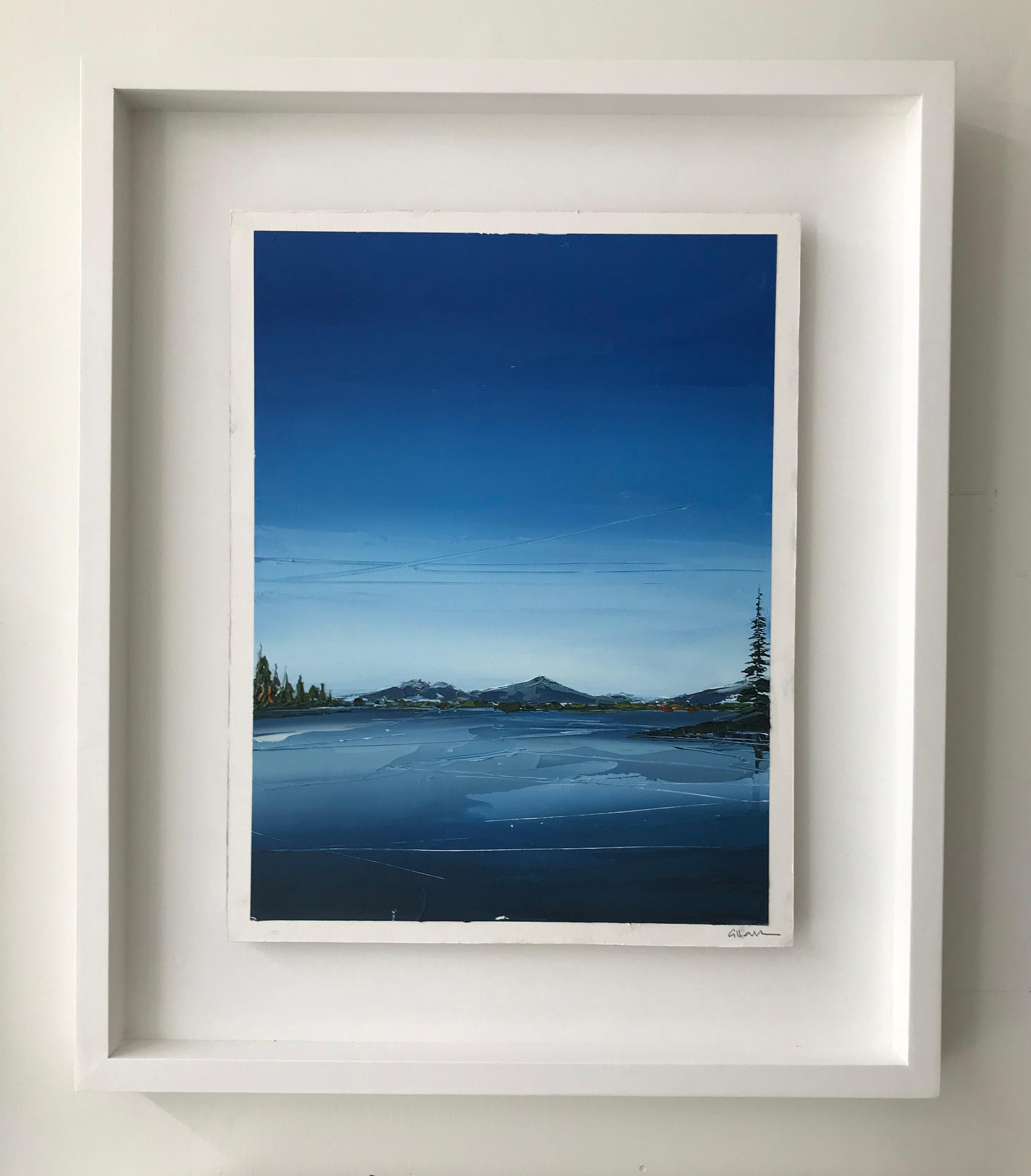 Pacific in Blue - Painting by Georgia Hart