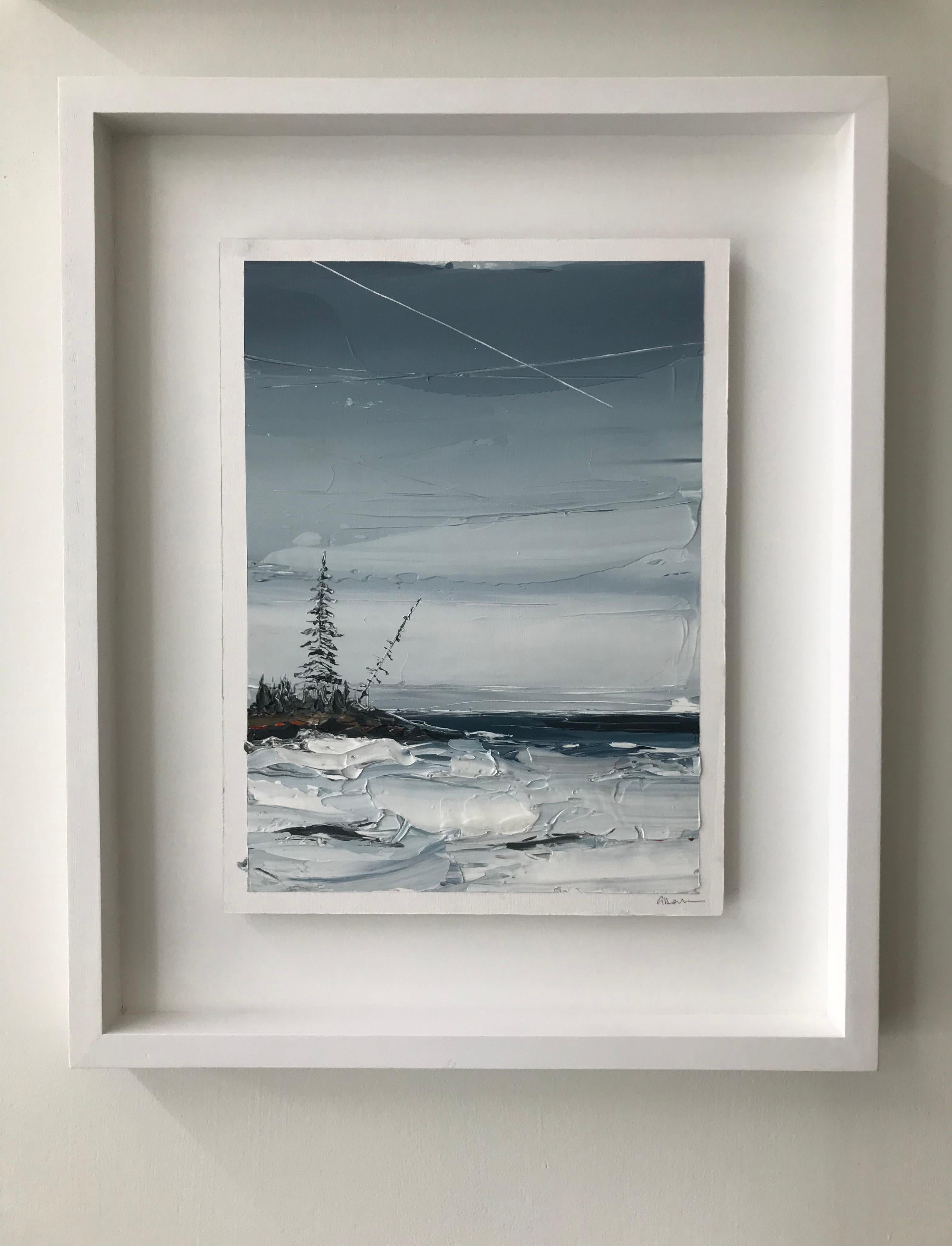 Pacific Silver - Painting by Georgia Hart