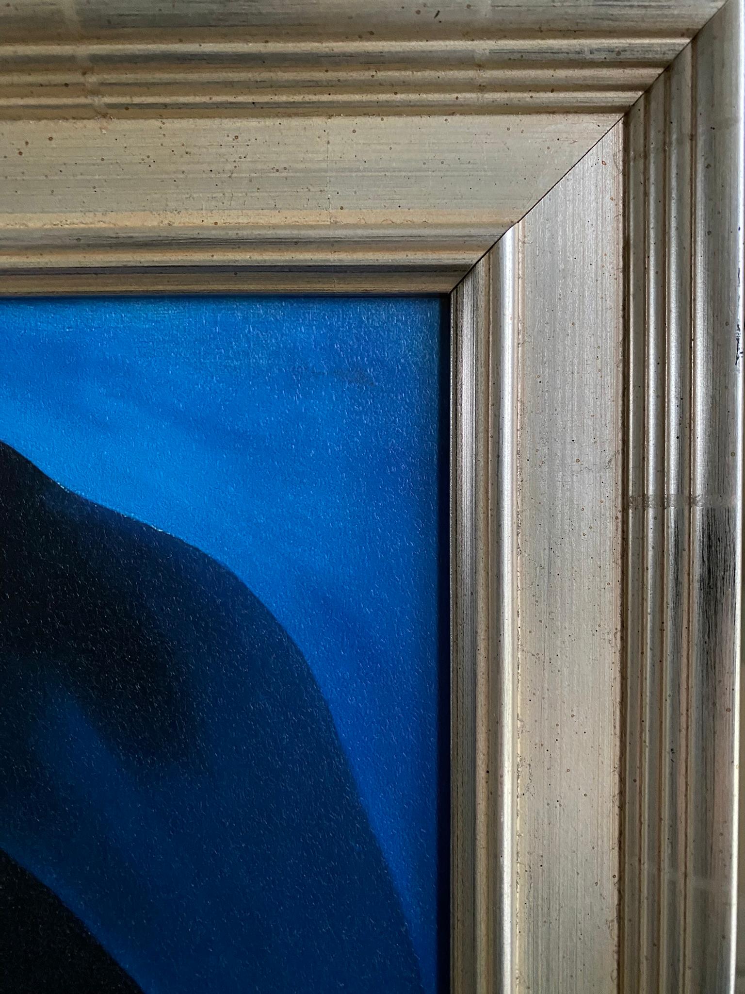 Georgia O'Keeffe-Druck in hoher Qualität von MoMA um 1997-Abstraction Blue-GSYStudio im Angebot 8
