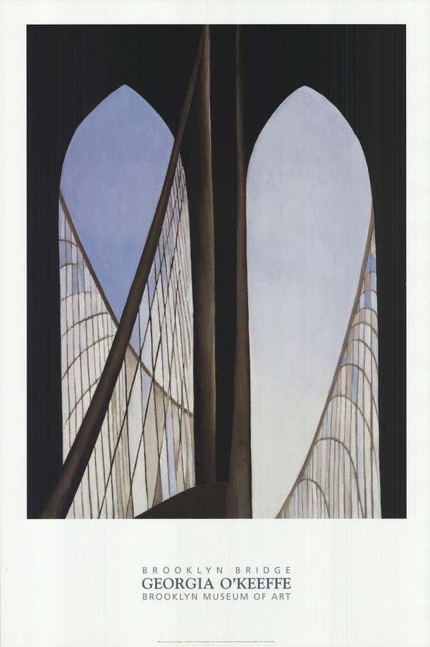Georgia O'Keeffe 'Brooklyn Bridge' For Sale at 1stDibs