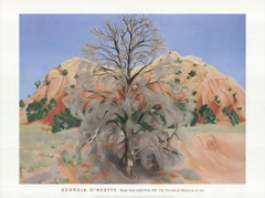 Georgia O
Keeffe 
Dead Tree with Pink Hill
