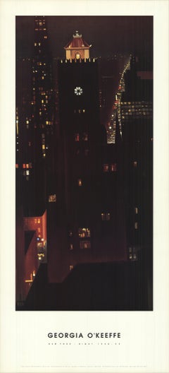 Georgia O'Keeffe 'New York Night'