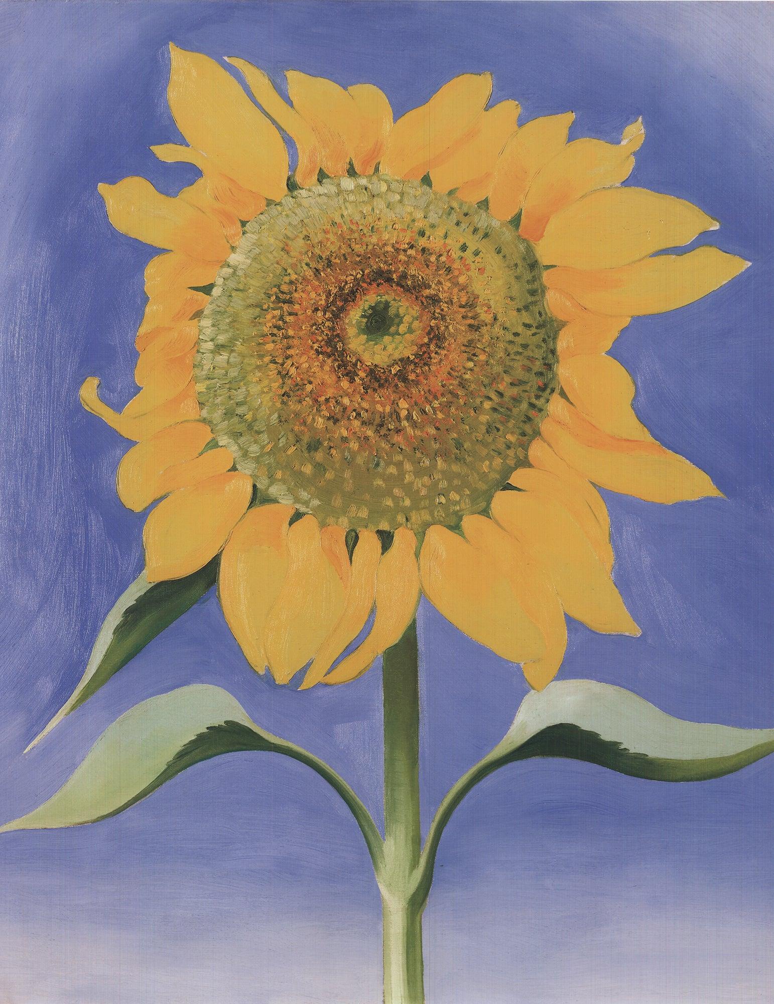 Georgia O'Keeffe 'Girasole, New Mexico' 1993- Litografia offset 1