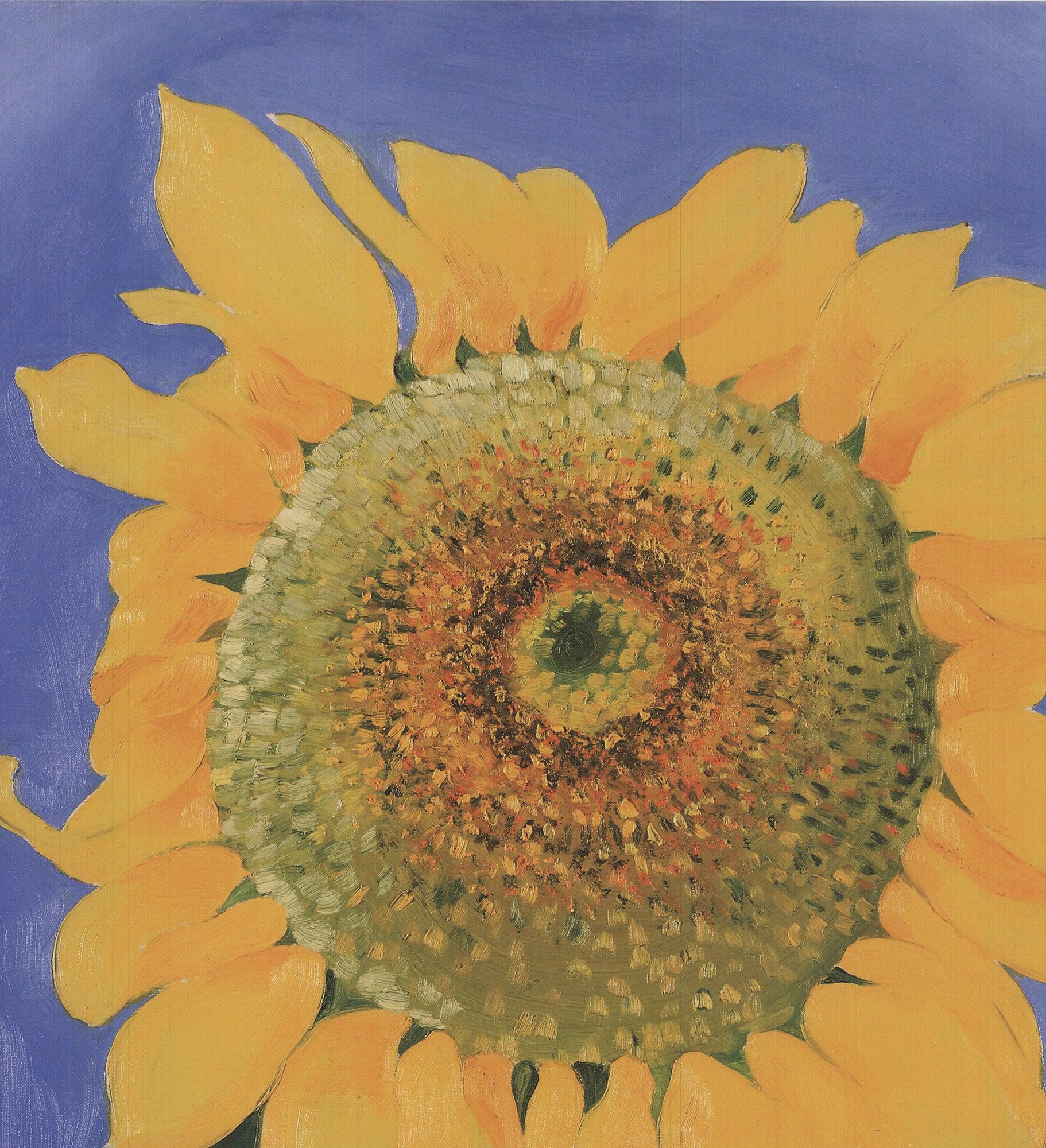 Georgia O'Keeffe 'Girasole, New Mexico' 1993- Litografia offset 2