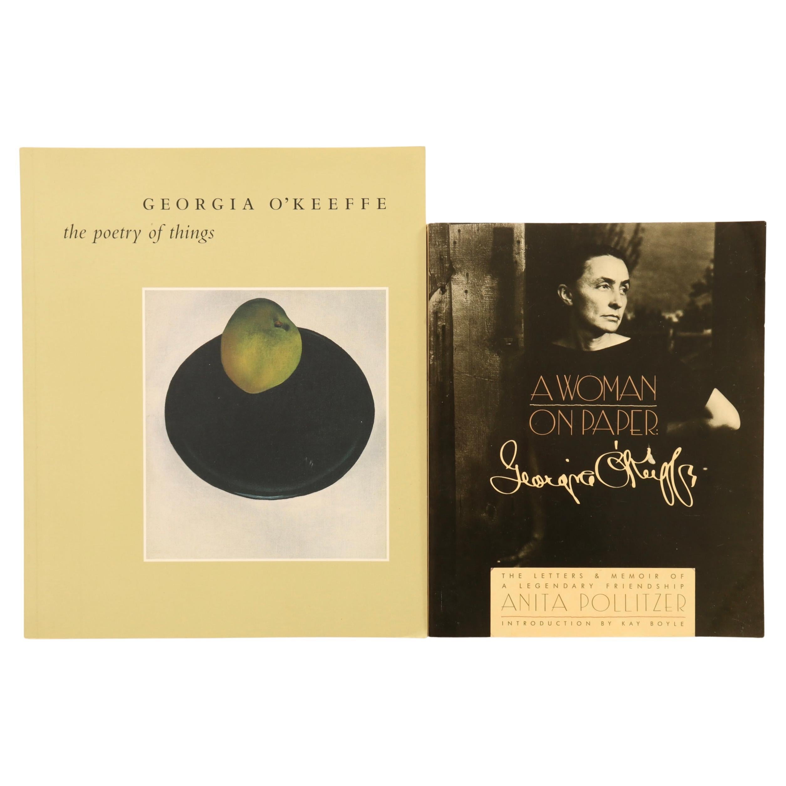 Georgia O'Keeffe Books, Set of 2