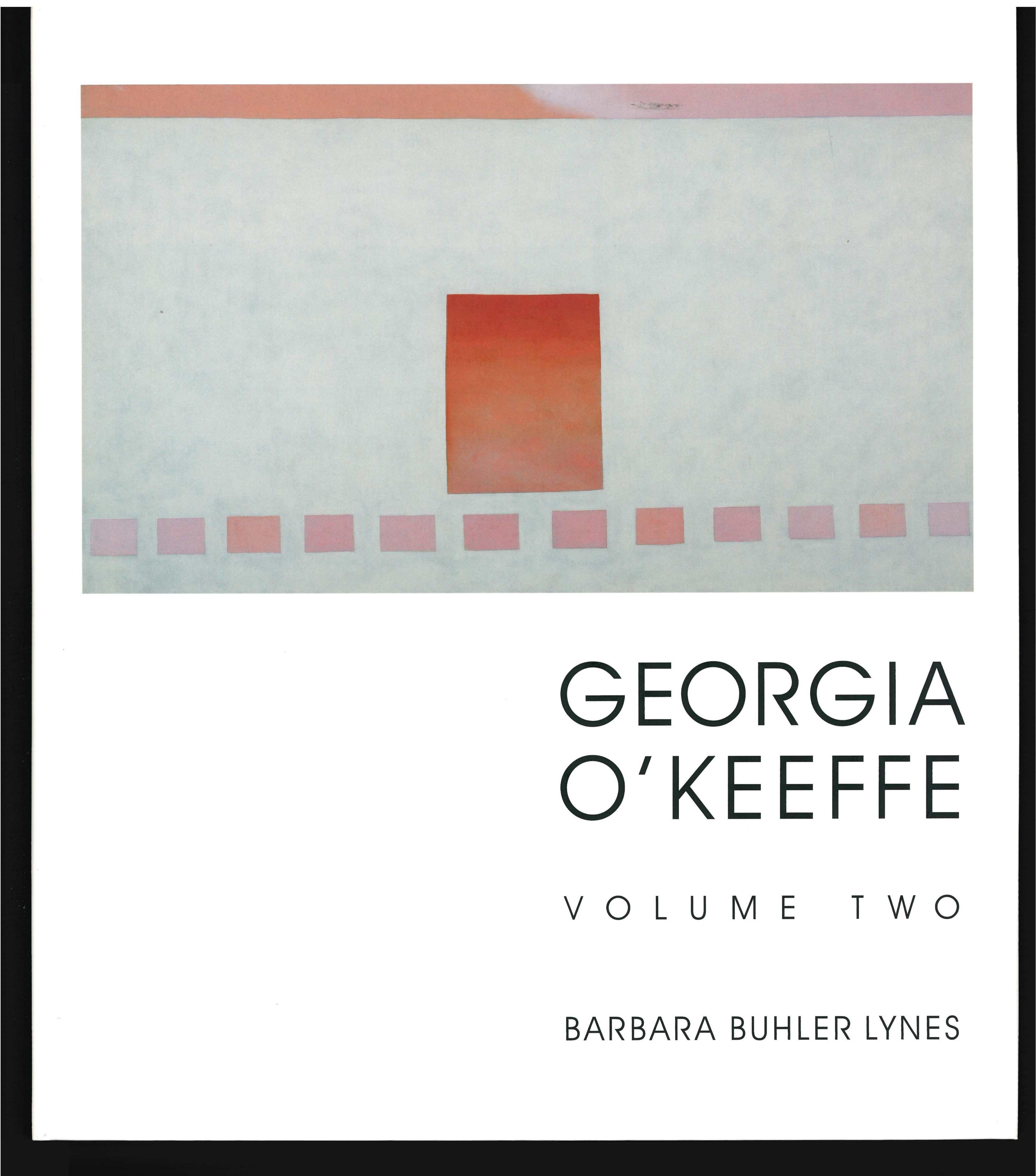 Georgia O'Keeffe: Catalogue Raisonne by Barbara Buhler Lynes (Books) In Good Condition For Sale In North Yorkshire, GB