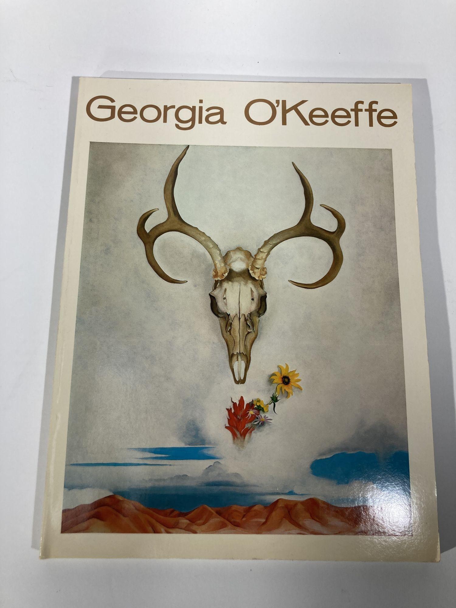 Georgia O'Keeffe coffee table book.
 A studio art book by The Viking Press New York with over one hundred color reproductions of the preeminent American modernist's paintings are accompanied by her own recollections of and comments on the impulses