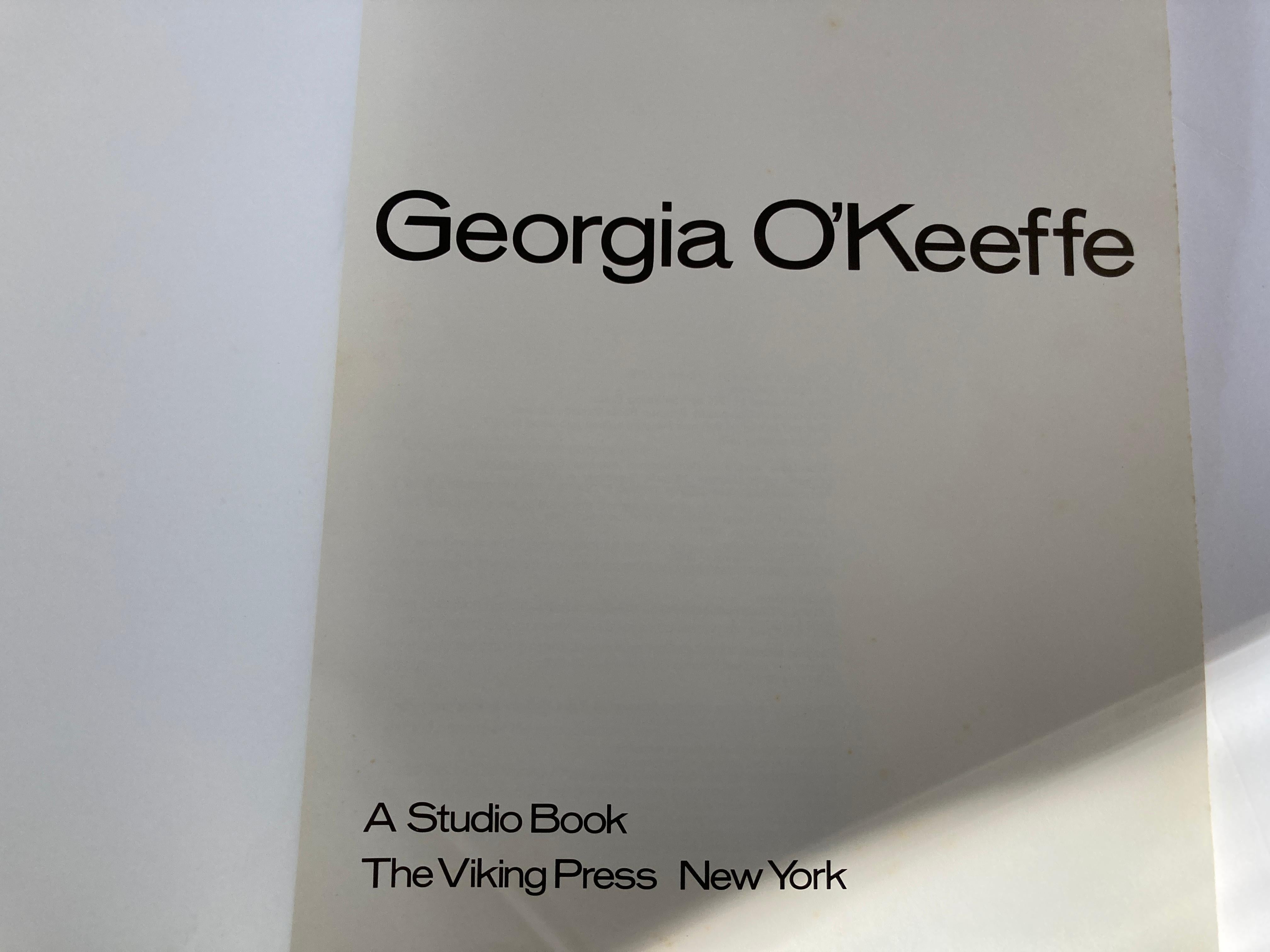 Modern Georgia O'Keeffe Coffee Table Book