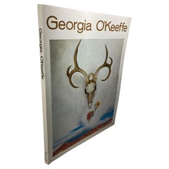 Livre de table basse vintage Georgia O'Keeffe, 1978