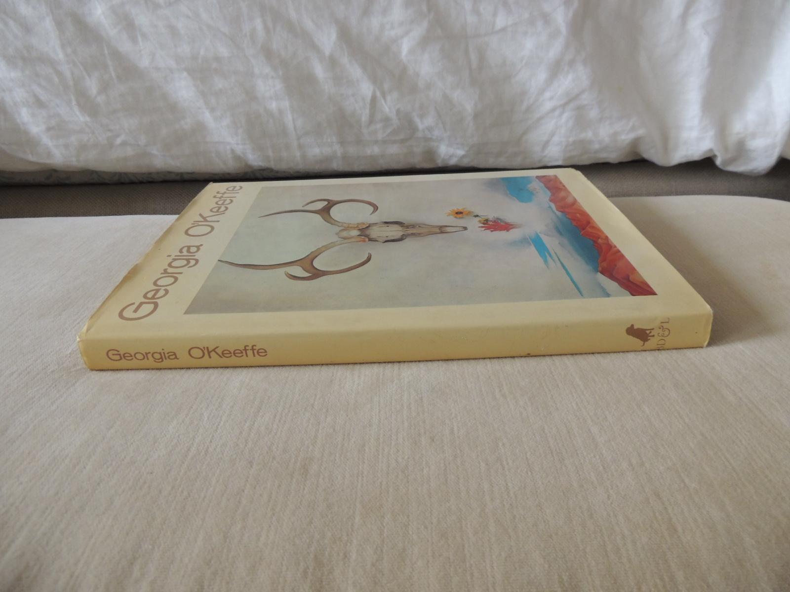 Mid-Century Modern Georgia O'Keeffe Hardcover Coffee Table Book