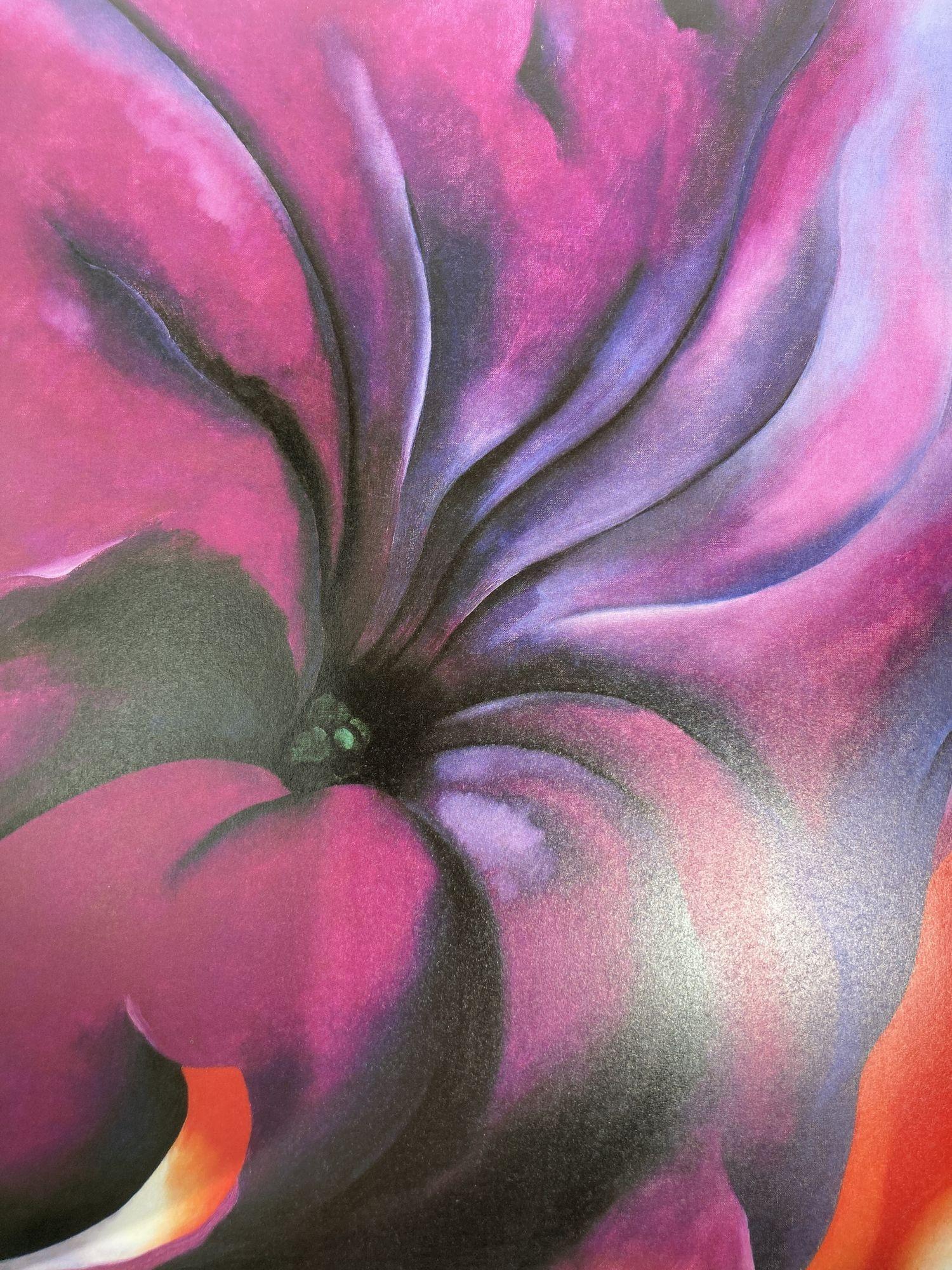 Georgia O'Keeffe One Hundred Flowers Coffee Table Hardcover Art Book 1987 4