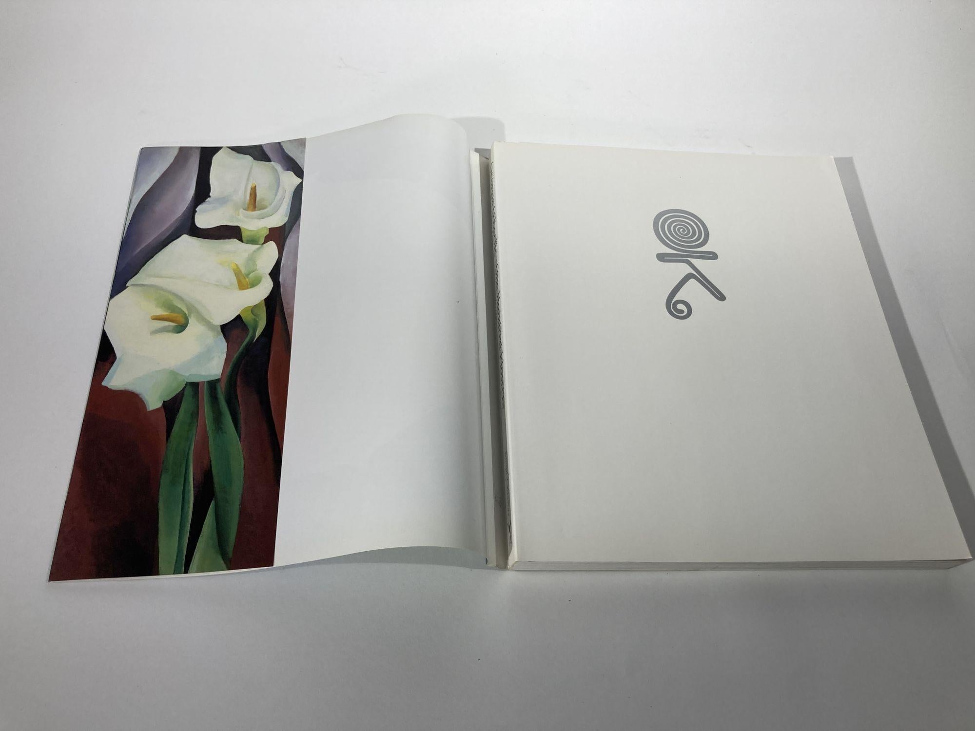 Georgia O'Keeffe One Hundred Flowers Coffee Table Hardcover Art Book 1987 In Good Condition In North Hollywood, CA