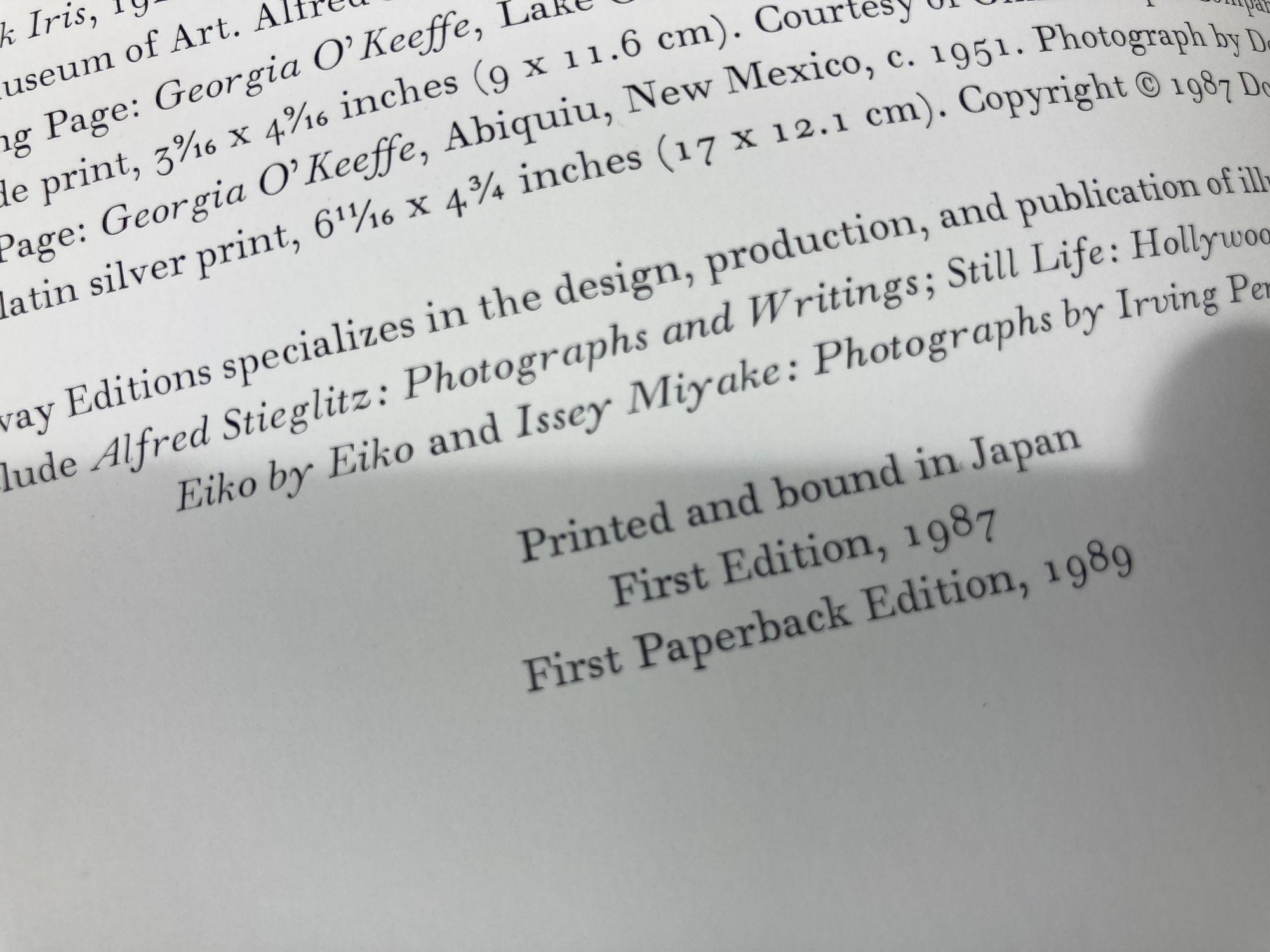 Georgia O'Keeffe One Hundred Flowers Coffee Table Hardcover Art Book 1987 1