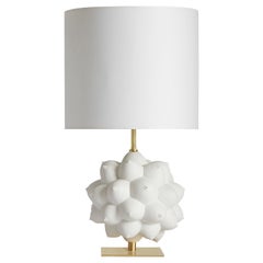Lampe de table en porcelaine de Géorgie