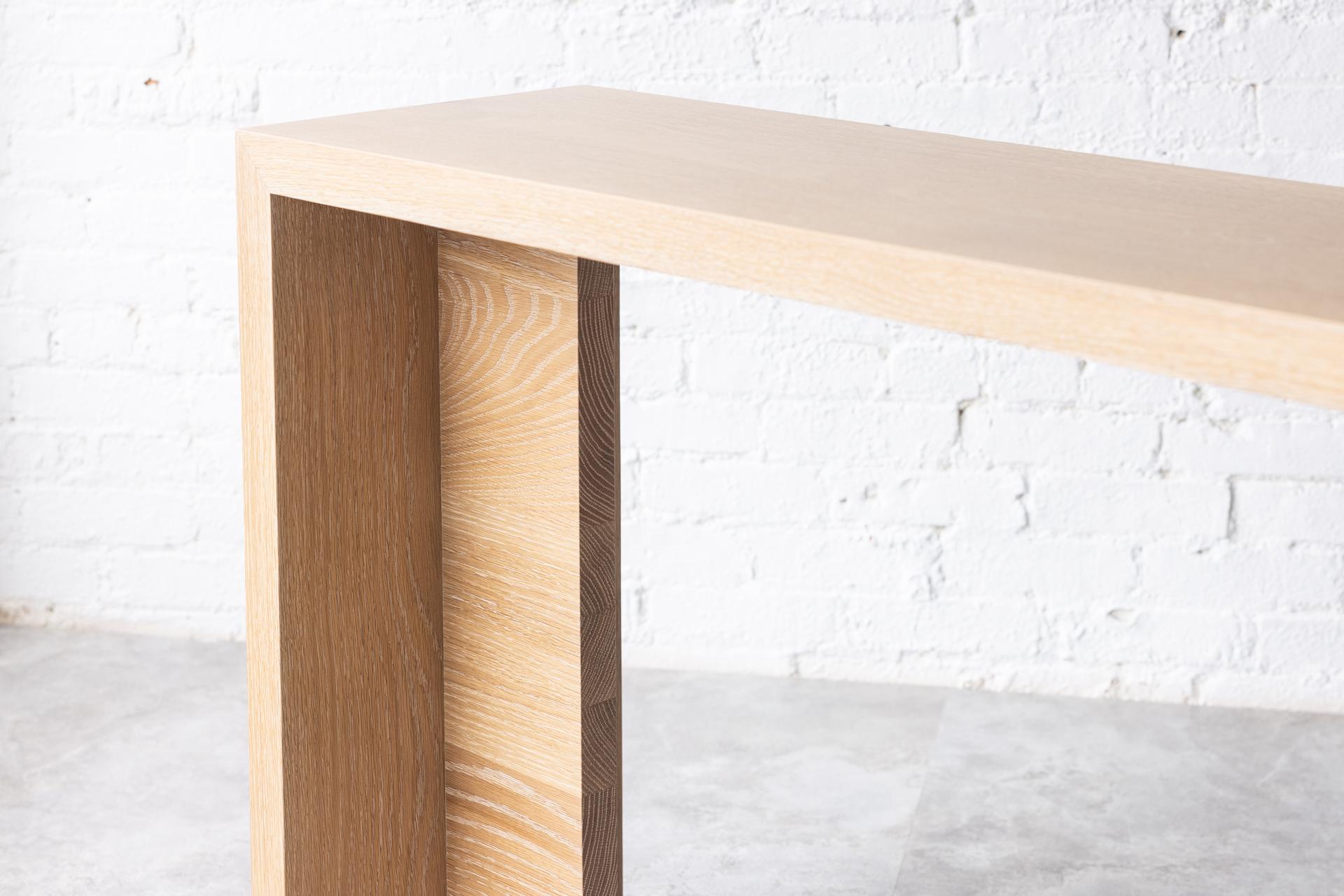 Consolle Georgia White Oak di Autonomous Furniture in vendita 2