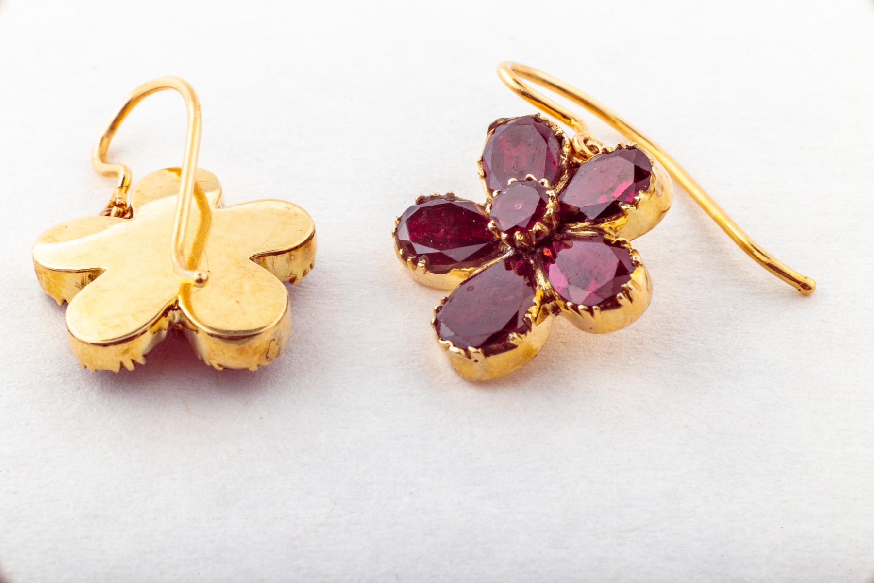 dubai design gold earrings