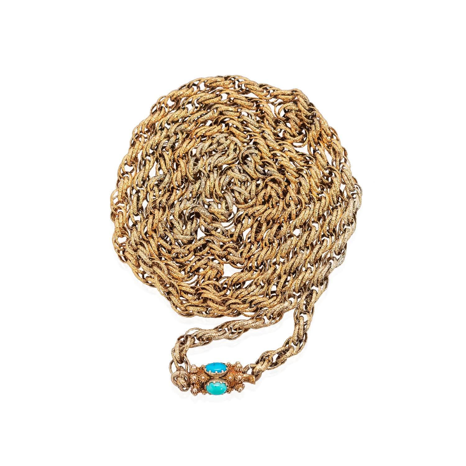 rope necklace clasp
