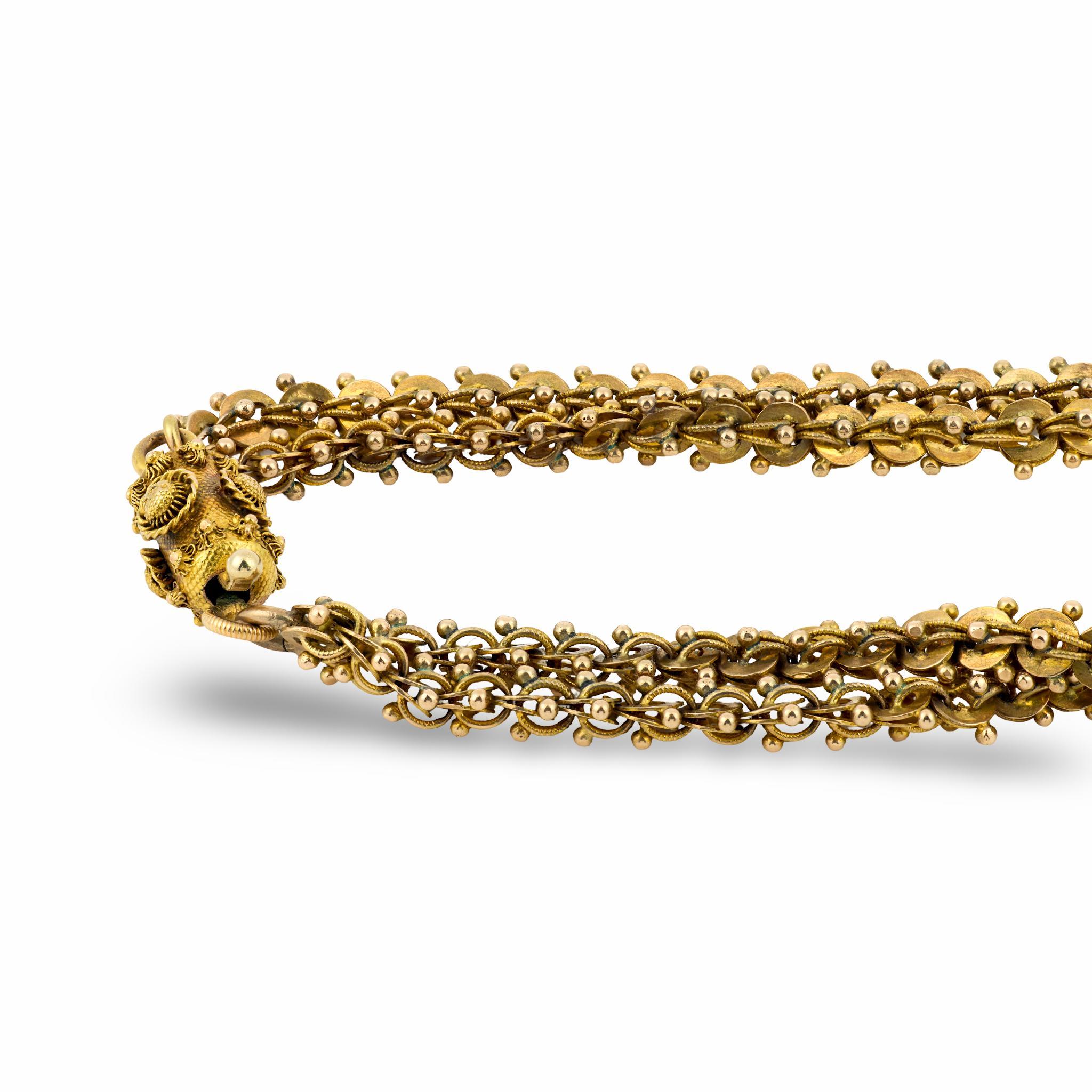 Georgian 18k Double-Strand Chain Necklace 19