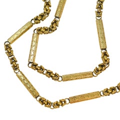 Georgian 18k Gold Snake Chain, Circa 1830