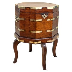 Cellaretta Padouk anglo-indiana del 18° secolo georgiano