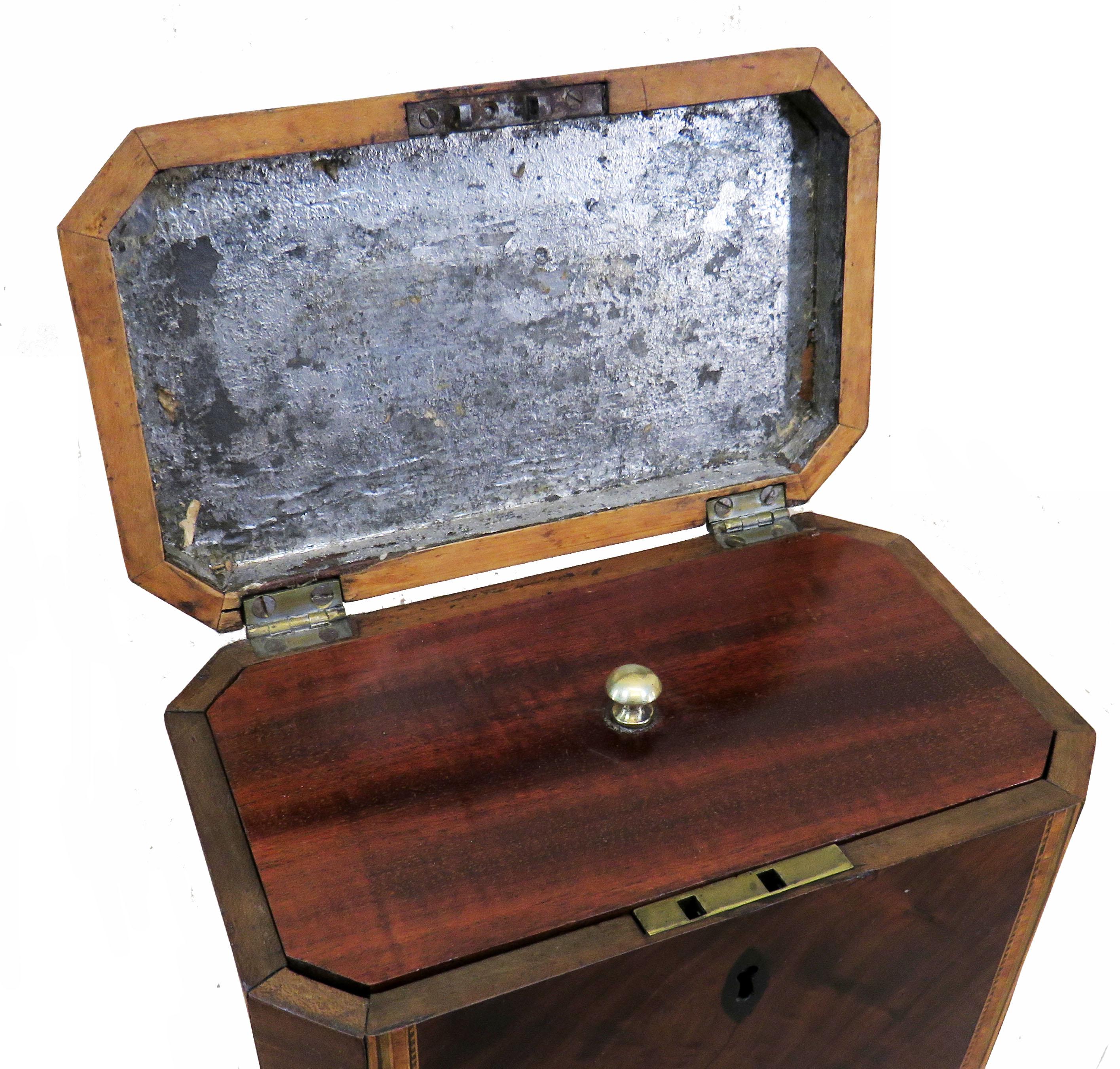 18th century tea caddy