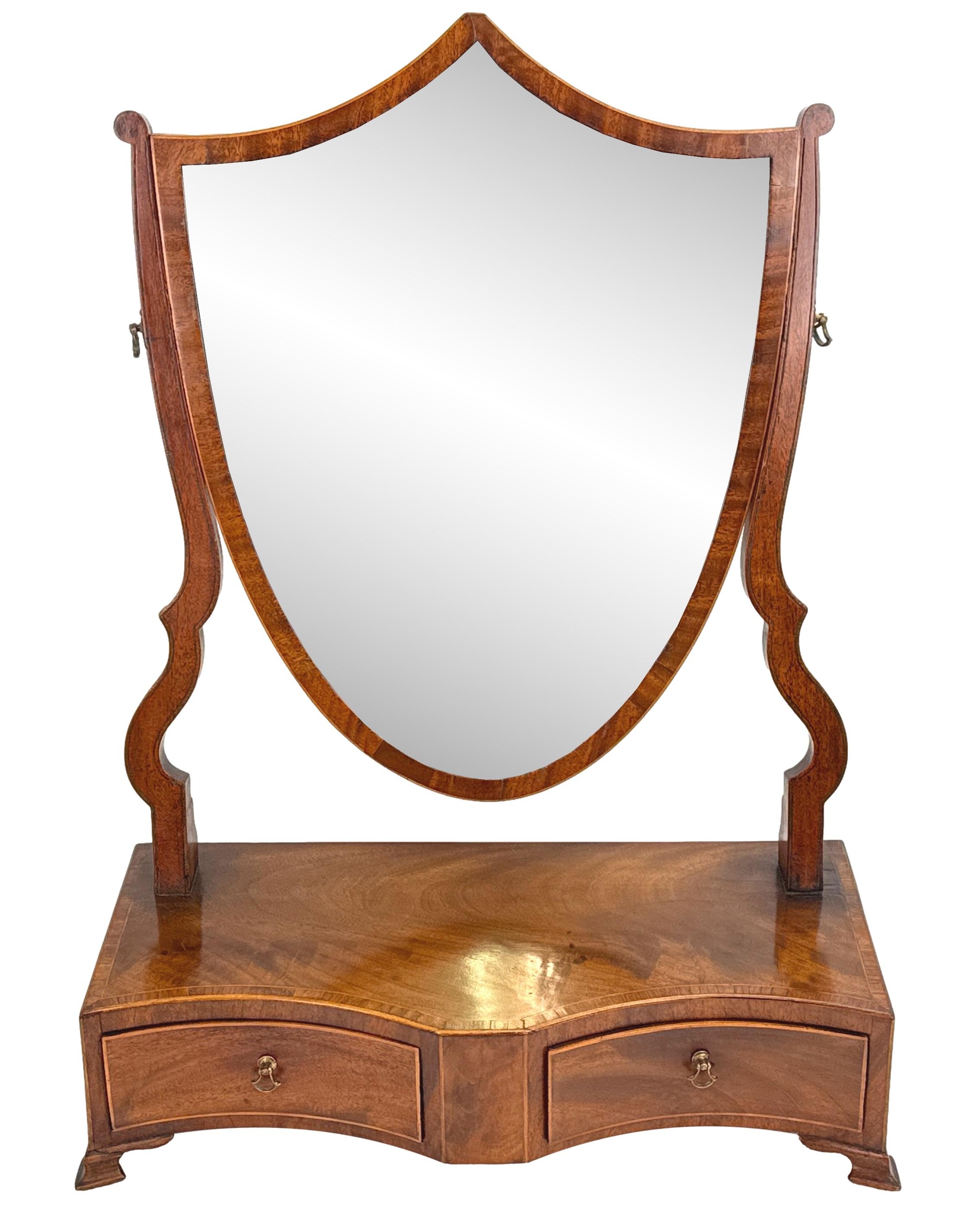 Georgian 18th Century Dressing Table Mirror For Sale 9