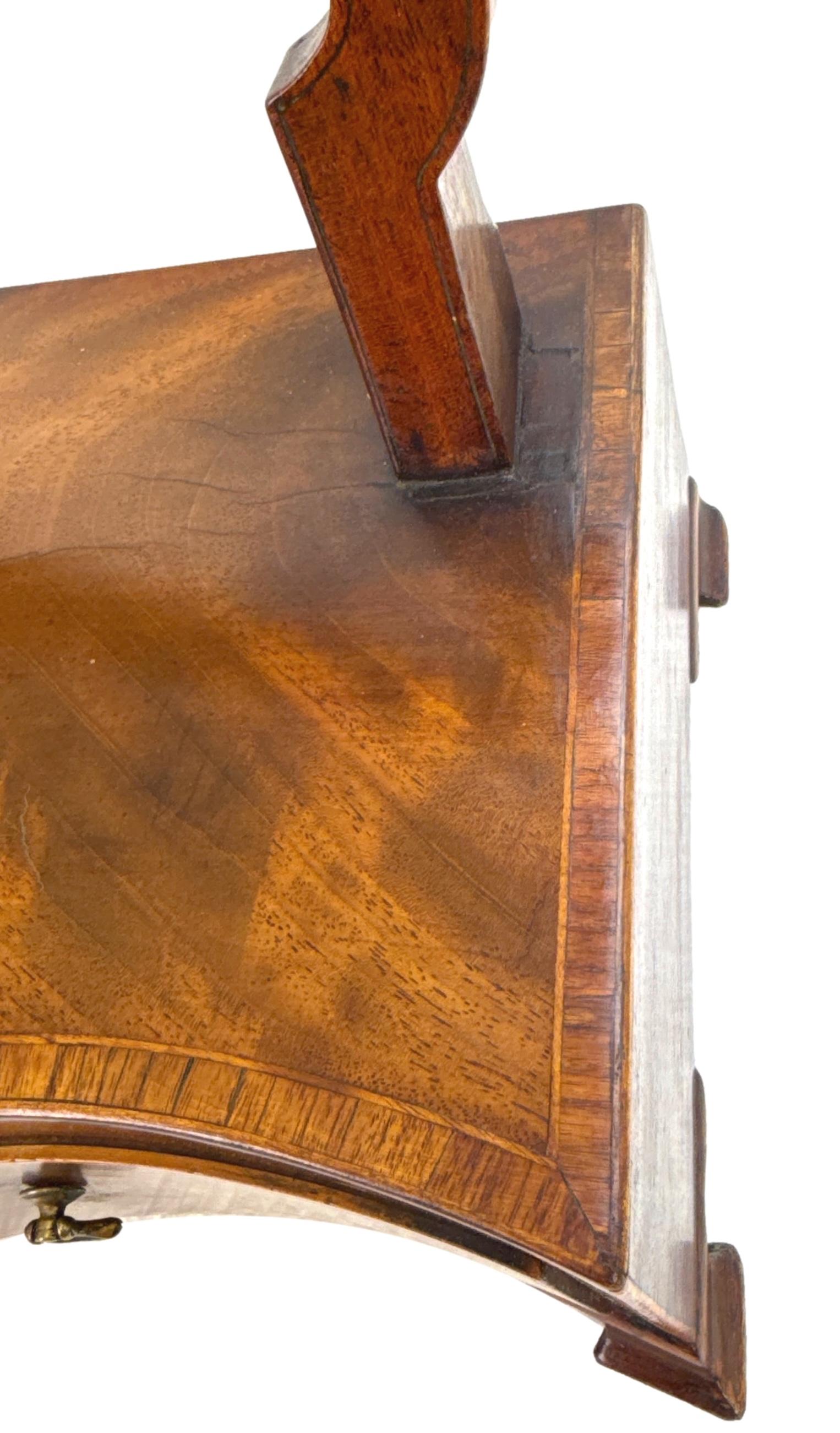 Mahogany Georgian 18th Century Dressing Table Mirror For Sale