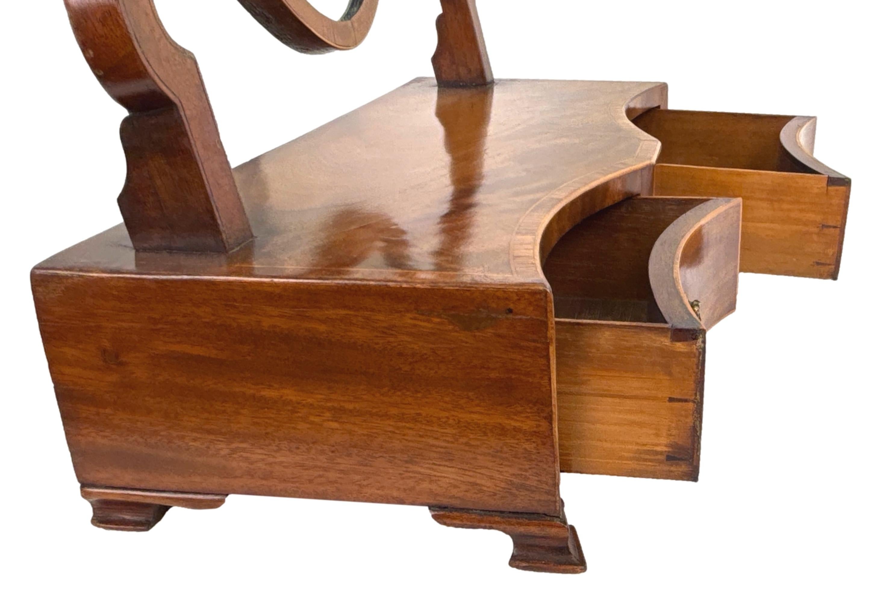 Georgian 18th Century Dressing Table Mirror For Sale 3