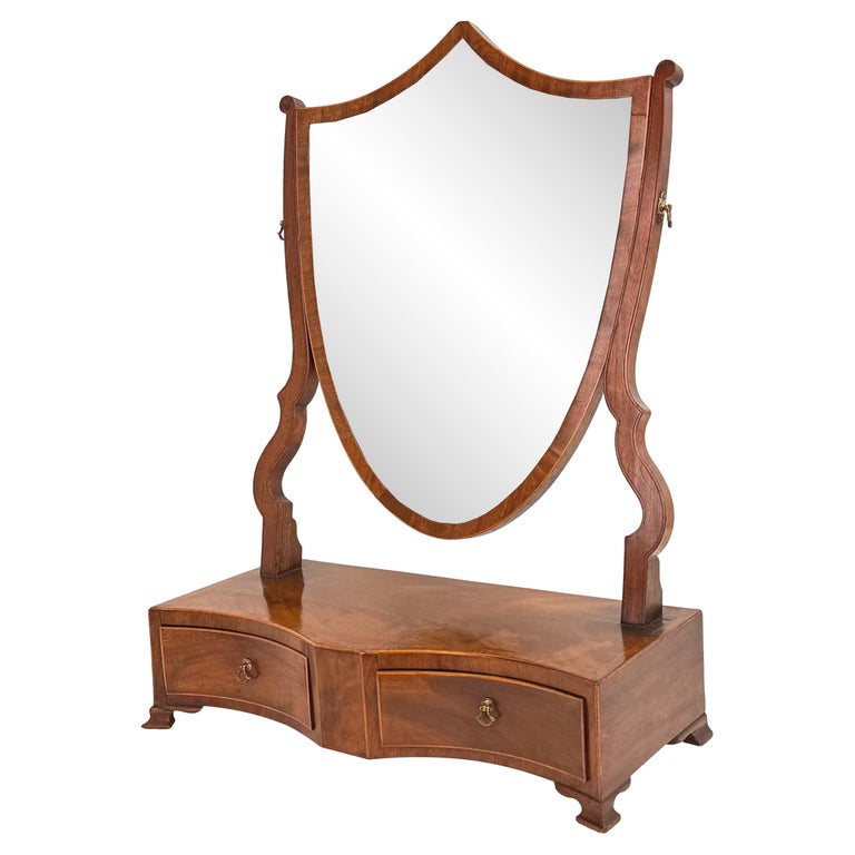 Georgian 18th Century Dressing Table Mirror For Sale at 1stDibs