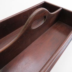 Georgian 18th Century Mahogany Antique Cutlery Tray