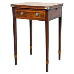 Georgian 18th Century Mahogany Patience Card Games Table