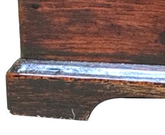 Georgianische Teedose aus Mahagoni aus dem 18. Jahrhundert