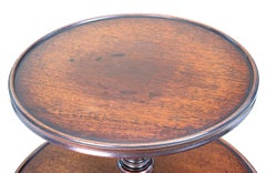 Georgian 18th Century Mahogany Three Tier Dumbwaiter