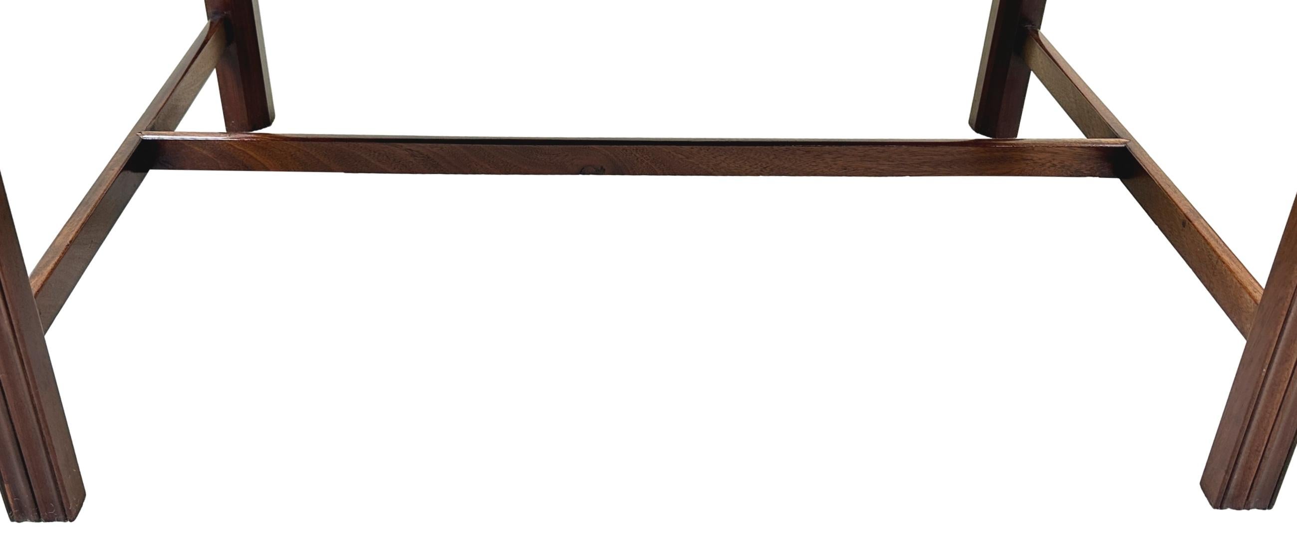 Georgian 18th Century Mahogany Tray on Stand 6