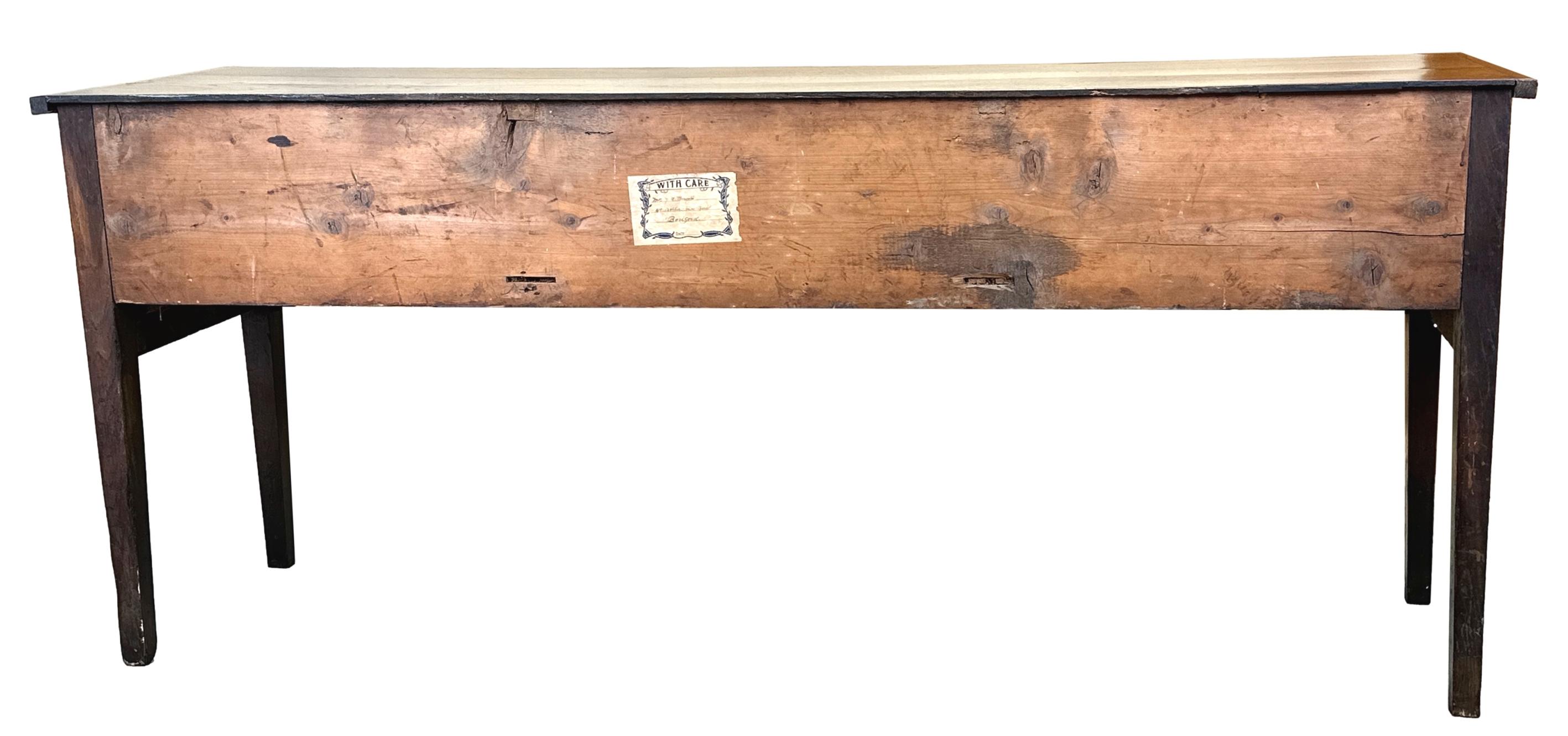 Georgian 18th Century Oak Dresser Base In Good Condition For Sale In Bedfordshire, GB