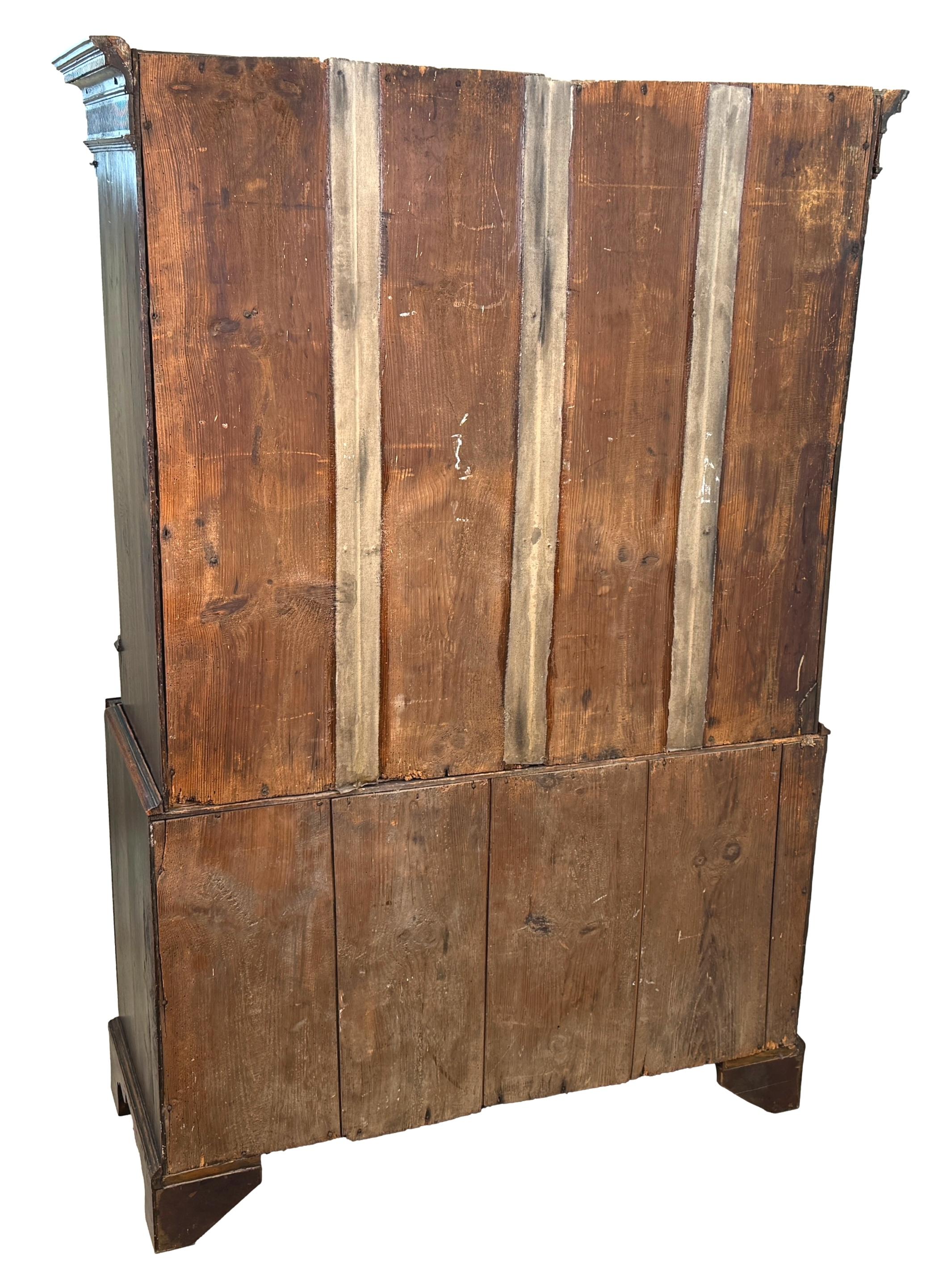 Georgian 18th Century Oak Press Cupboard en vente 4