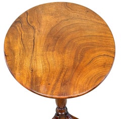 Oval Georgian Mahogany 18th Century Wine Table