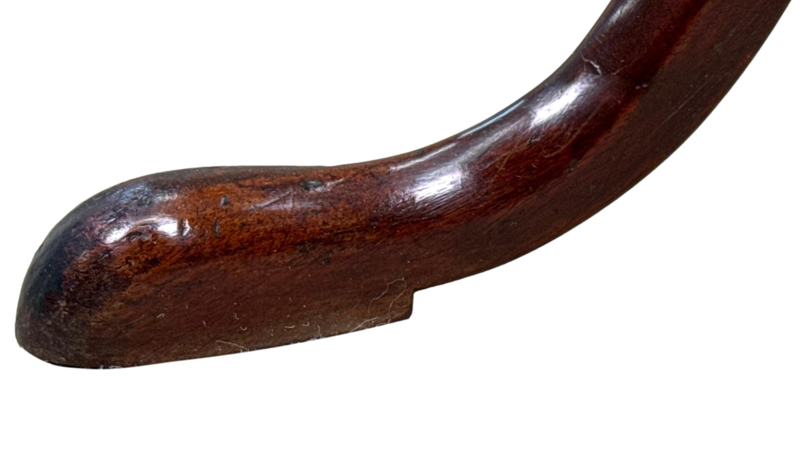 Georgian 18th Century Oval Mahogany Wine Table For Sale 3