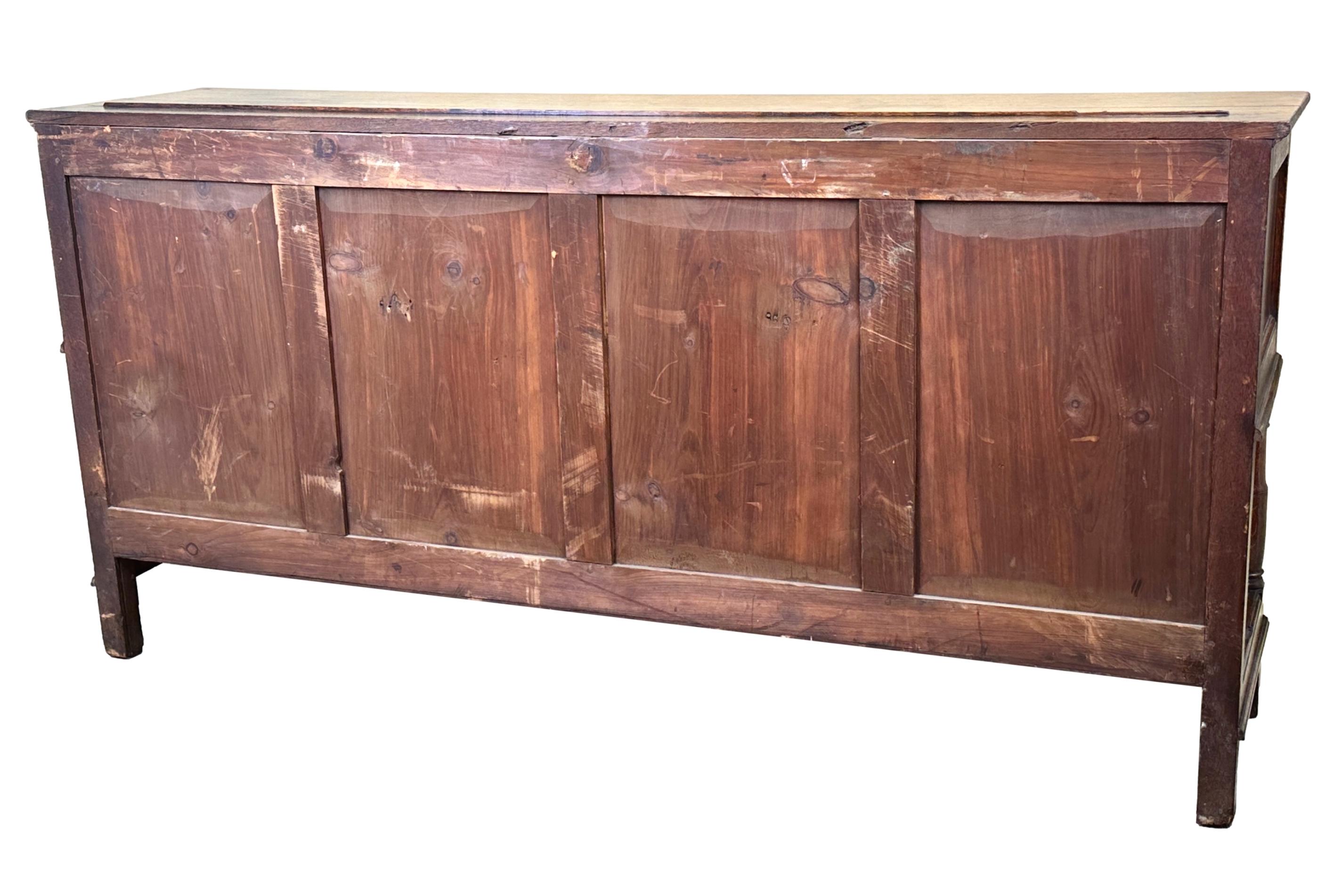 Georgian 18th Century Potboard Dresser Base For Sale 5