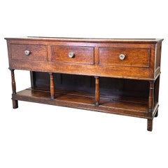 Georgian 18th Century Potboard Dresser Base