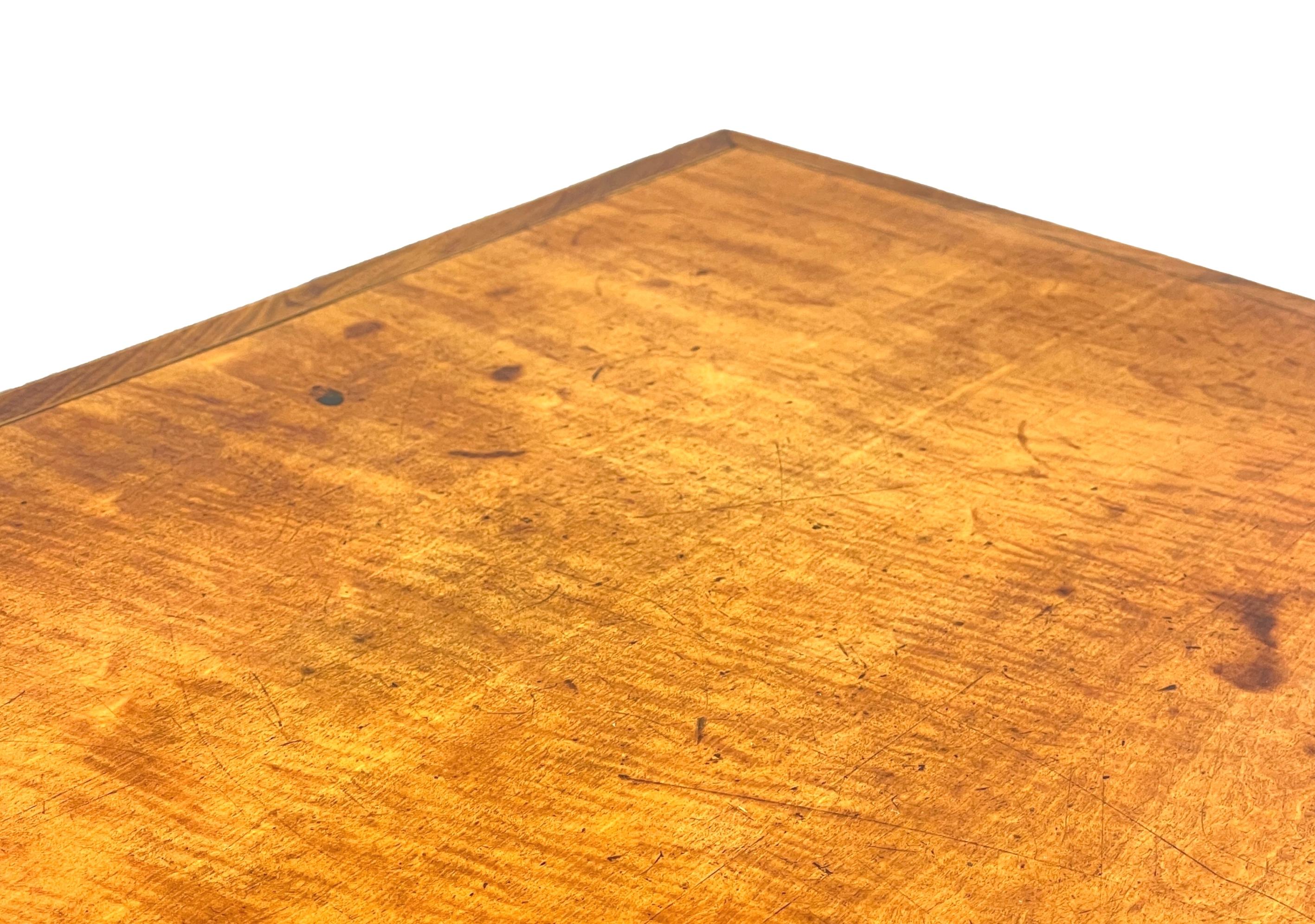Georgian 18th Century Satinwood Card Table In Good Condition In Bedfordshire, GB