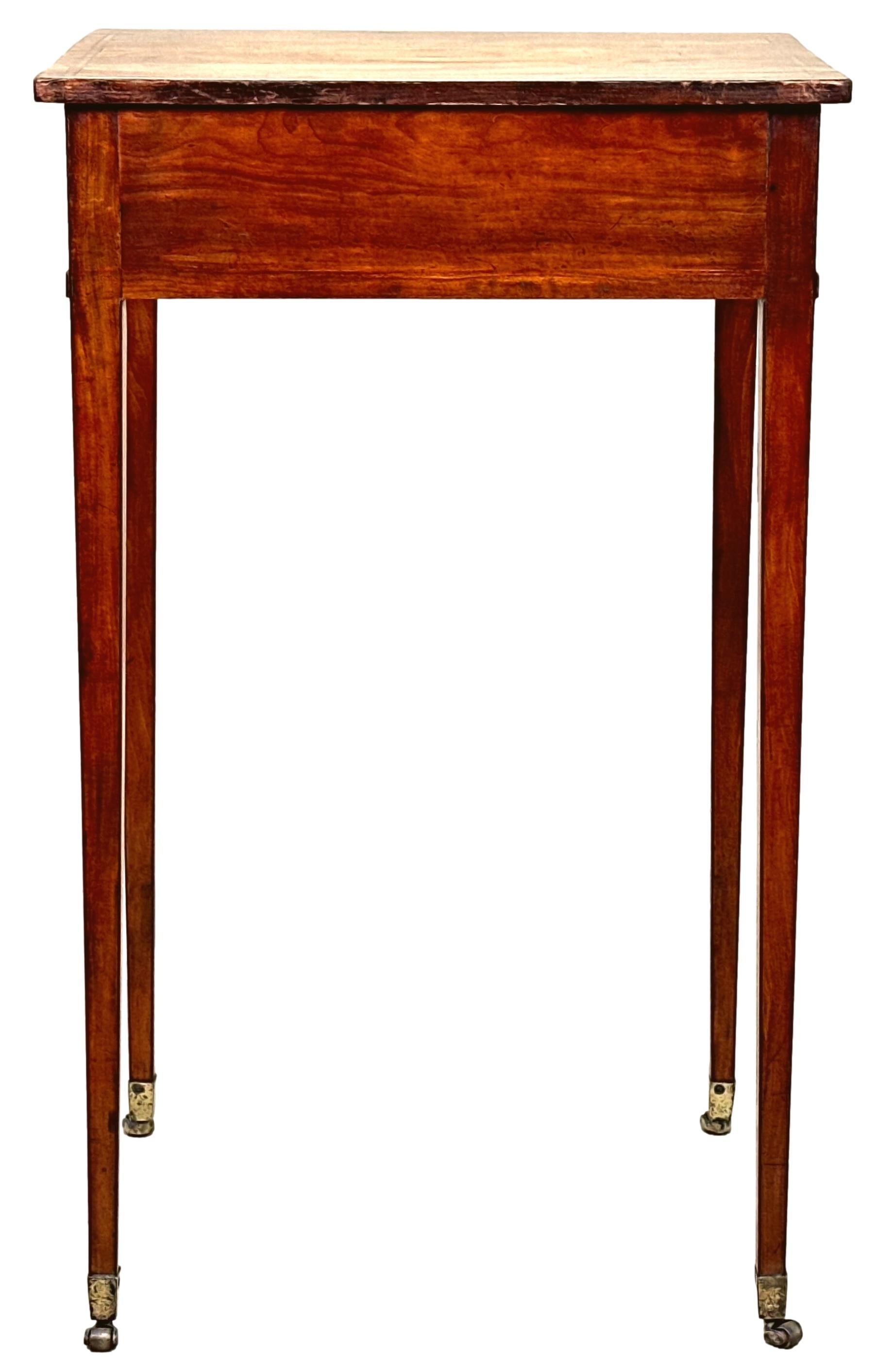 Georgian 18. Jahrhundert Satinholz Beistelltischlampe im Angebot 5