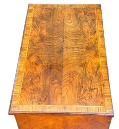 Georgian 18th Century Small Walnut Chest Of Drawers