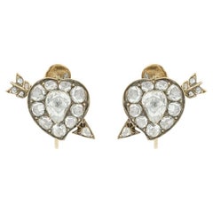 Georgian 2.00ct Diamond Earrings, c.1820s