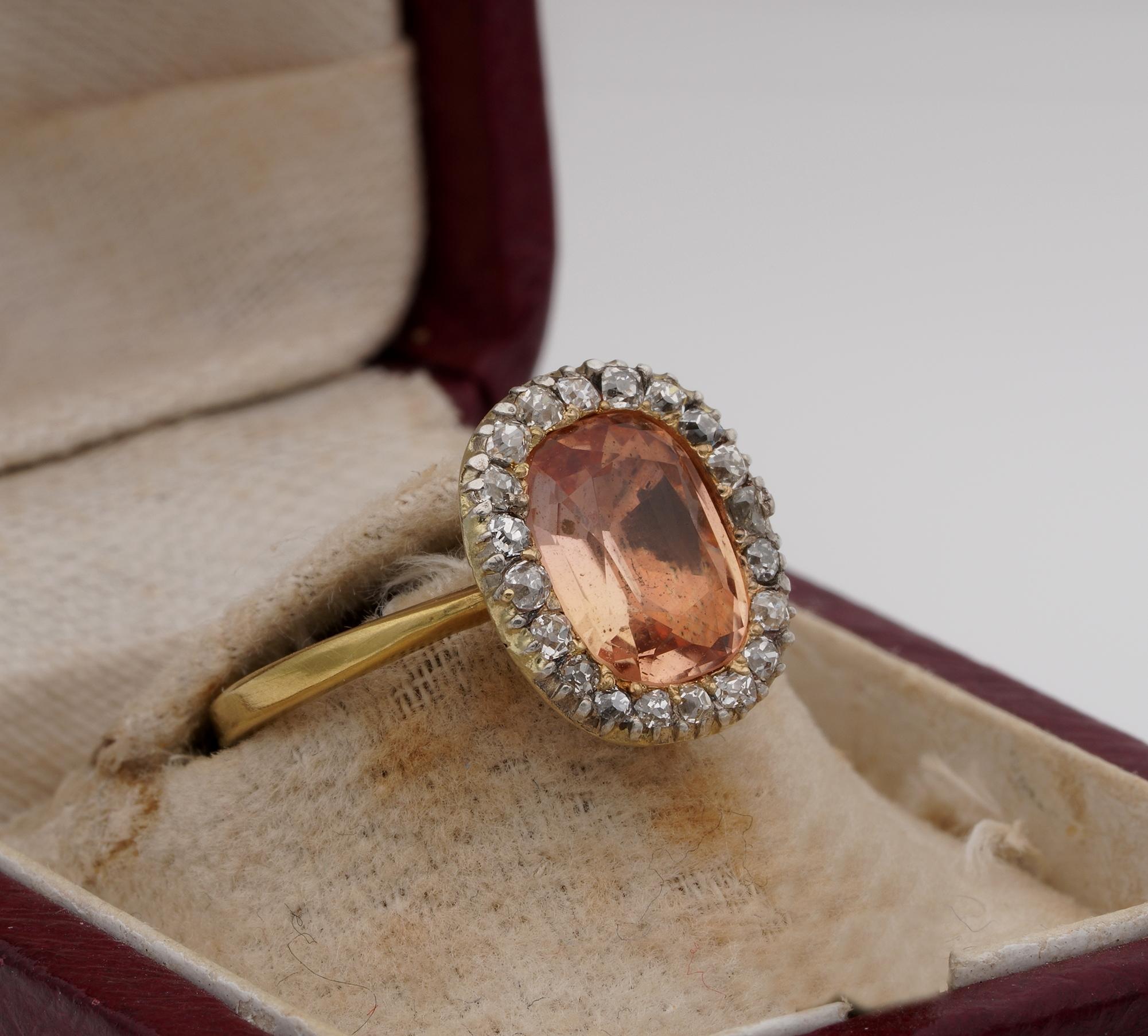 The Imperial Colour: Pink With Yellow

Imperial topaz is also known as 