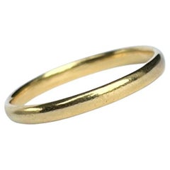 Georgian 22 Carat Gold Fully Hallmarked Band 